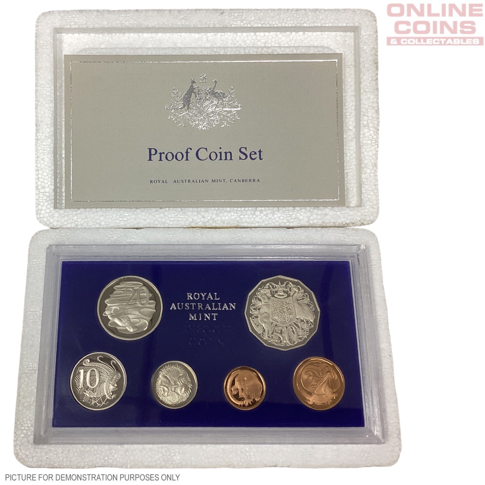 1981 Royal Australian Mint Six Coin PROOF Year Set